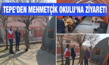    Tepe’den Mehmetçik Okulu’na ziyaret!