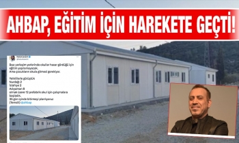 AHBAP. eğitim için harekete geçti!