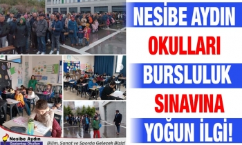 Nesibe Aydın Okulları Bursluluk Sınavına yoğun ilgi!