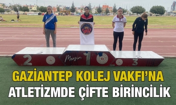 Gaziantep Kolej Vakfı’na Atletizmde Çifte Birincilik