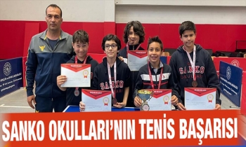 SANKO Okulları’nın tenis başarısı