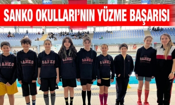 SANKO Okulları’nın yüzme başarısı