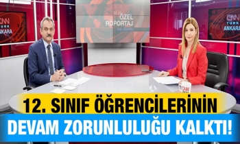 12. sınıf öğrencilerin devam zorunluluğu kalktı!