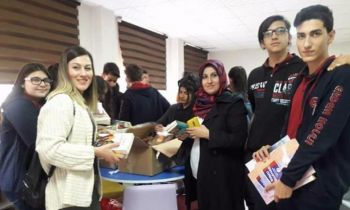 Erdemlilerden kitap kardeşliği projesi
