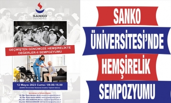 SANKO Üniversitesi’nde hemşirelik sempozyumu