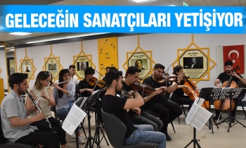 Geleceğin sanatçıları yetişiyor