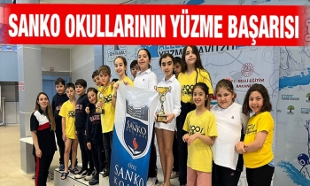SANKO Okullarının yüzme başarısı