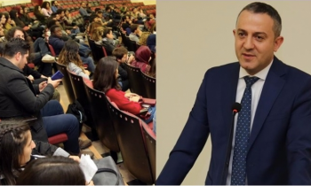 Öğrencilere iş hayatı hakkında tüyolar verdi