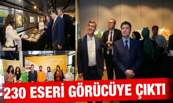 230 eseri görücüye çıktı