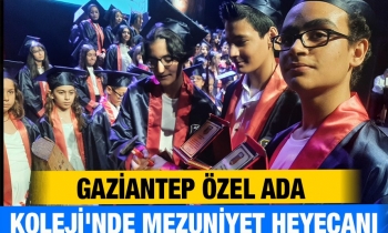 Ada Koleji'nde mezuniyet heyecanı