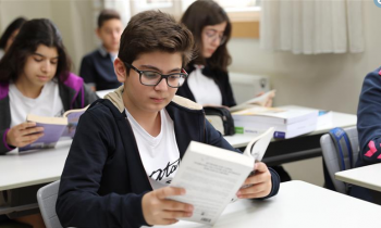 Sanko Okulları'nda okuma molası var