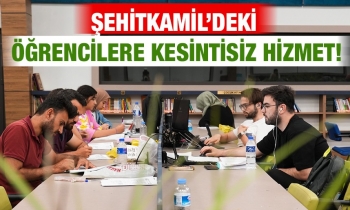 Şehitkamil’deki öğrencilere kesintisiz hizmet!