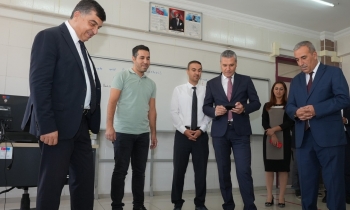 Eğitim gören öğrencilere ziyaret!