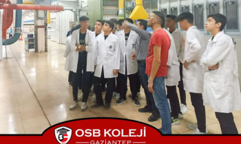 OSB’li öğrencilerden yerinde inceleme!