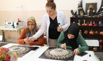 El sanatları kursuna yoğun ilgi